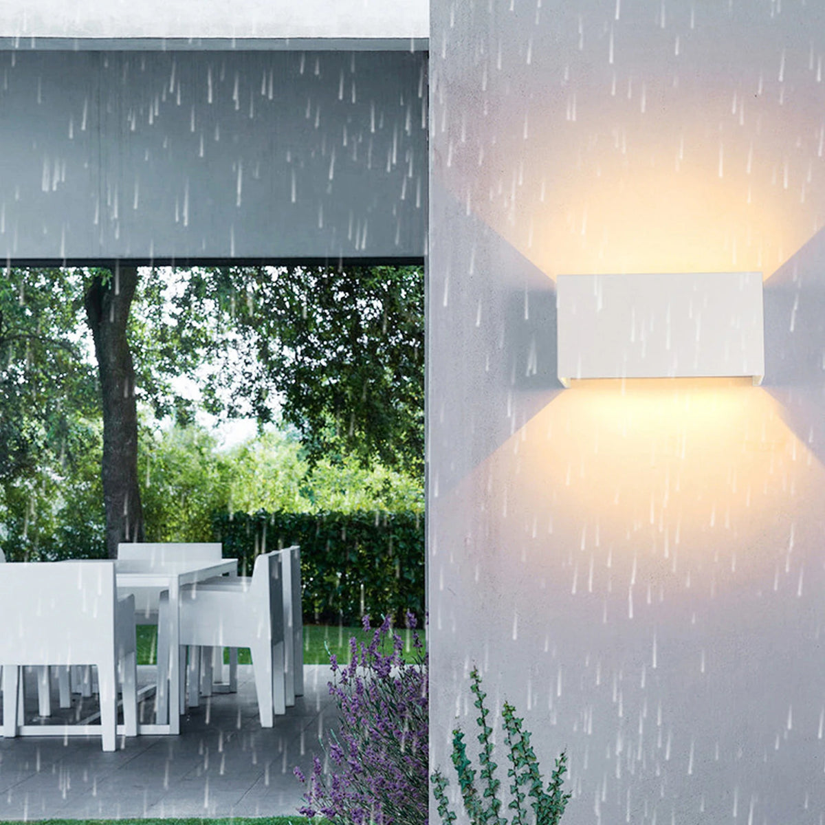 Applique murale extérieure IP65 24 W — Naralune
