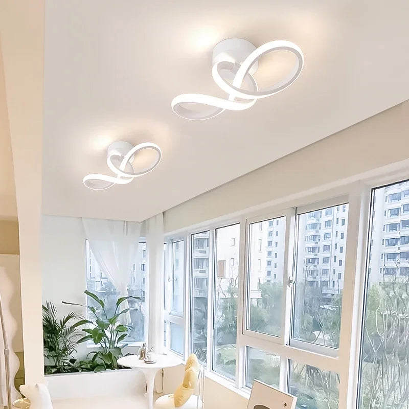 Plafonnier LED couloir minimaliste — Naralune