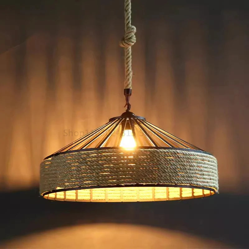 Suspension corde de chanvre industrielle — Naralune