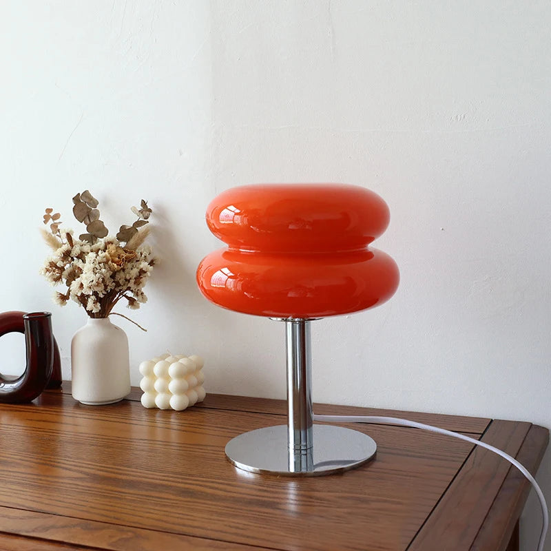 Lampe de chevet verre macaron — Naralune