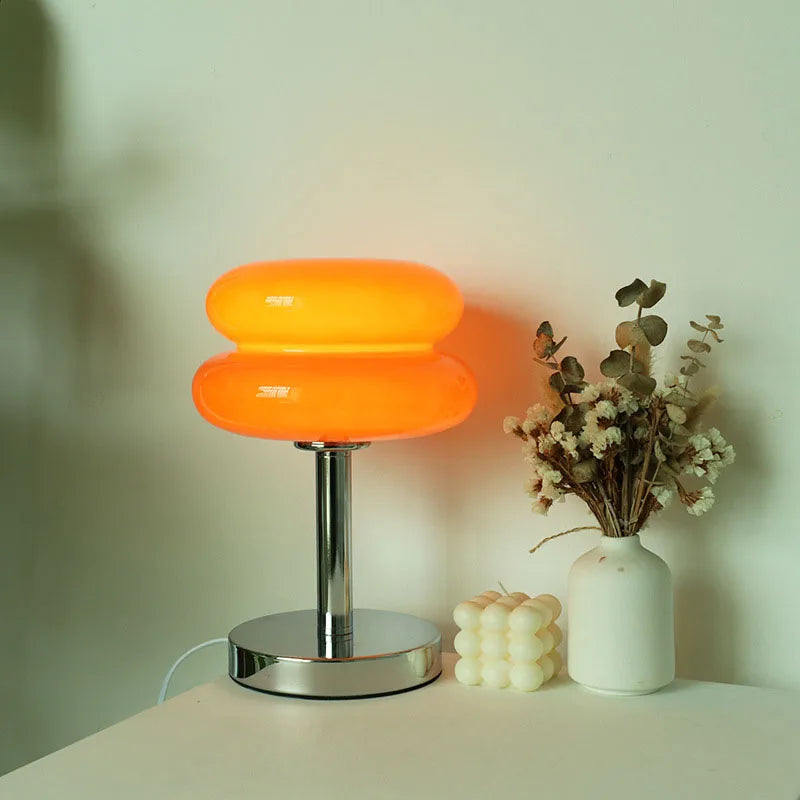 Lampe de chevet verre macaron — Naralune