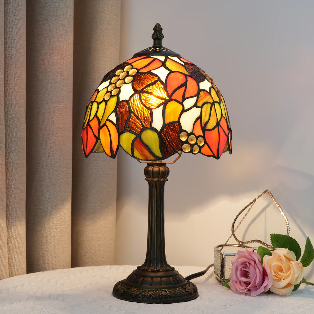 Lampe à poser vitrail Tiffany — Naralune