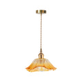 Suspension verre clochette Ø 19 cm — Naralune