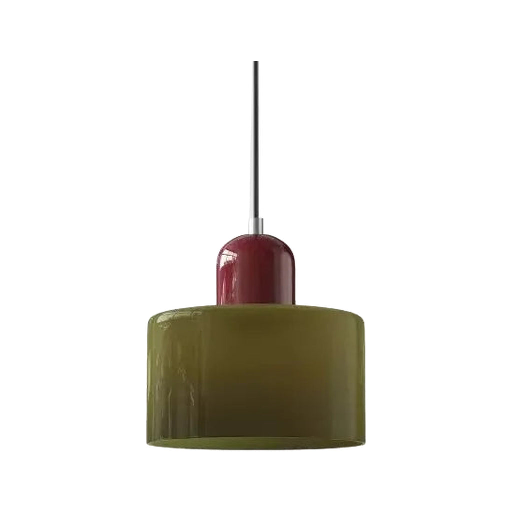 Suspension vitrail coloré — Naralune